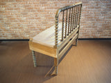 品番0362　ベンチ　Wood Bench　スピンドル　木製　長椅子　アンティーク　ヴィンテージ　金沢店