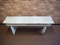 品番0140　ウッドベンチ　Wood Bench　木製　長椅子　アンティーク　ヴィンテージ　金沢店