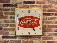 品番0547　アドバタイジングクロック　Coca-Cola　コカ・コーラ　PAM CLOCK社製　Wall Clock　ヴィンテージ　千葉店