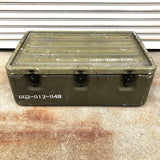 品番0156　軍箱　スチール製　ボックス ケース　米軍放出品　ヴィンテージ　金沢店