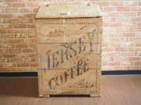品番0264　ウッドボックス　JERSEY COFFEE　ジャージーコーヒー　1890年代　木箱　埼玉店