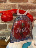 品番4325　Coca-Cola ANIMATED POLAR BEAR PHONE　電話機　コカ・コーラ　ポーラーベア　シロクマ　インテリア　ヴィンテージ　千葉店