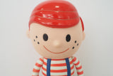 品番1798　ヴィンテージ・ドール　ボーイ人形　貯金箱　プラスチック製　男の子　アメリカン雑貨　ヴィンテージ　金沢店