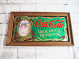 品番1780　パブミラー　Coca-Cola　コカ・コーラ　グリーン　看板　ヴィンテージ