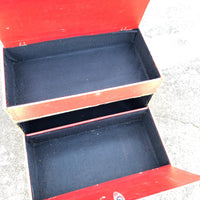 品番4347　DEVCO　BOX　ストレージケース　イエロー　スチール製　ヴィンテージ　金沢店