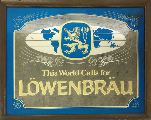 品番6374 パブミラー LOWENBRAU レーベンブロイ ドイツビール ...