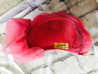 品番1232　ヘッドドレス　Lonette Originals　帽子　ピンク　ヘアアクセ　レディース　ヴィンテージ　金沢店