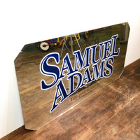 品番0166　大型　パブミラー　SAMUEL ADAMS　サミュエルアダムズ　Boston Beer　壁掛　ヴィンテージ　金沢店