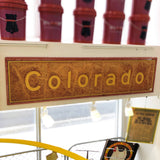品番3869　ロードサイン　Colorado　コロラド　50's　看板　ストリートサイン　ヴィンテージ　金沢店