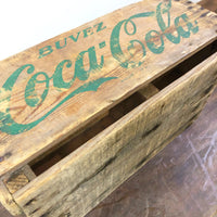 品番0903　木箱　Coca-Cola　コカ・コーラ　ウッドボックス　ボトルケース　ヴィンテージ　金沢店