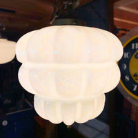 品番0570　ペンダントライト　ミルクガラス　天井照明　吊り下げ照明　アンティーク　ヴィンテージ　金沢店