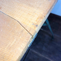 品番0194　アイロン台　アイロンテーブル　折りたたみ式　木製　ヴィンテージ　金沢店