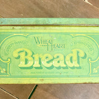 品番4804　Wheat Heart　ブレッドボックス　パンボックス　77's　ブリキ缶 　ティン缶　ヴィンテージ