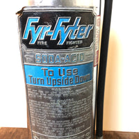 品番0385-2　Fyr-Fyte社　消火器　60's　ディスプレイ　ヴィンテージ