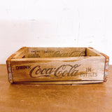 品番3991　ボトルクレート　木箱　Coca-Cola　コカ・コーラ　ボトルケース　ウッドコンテナ　ヴィンテージ　埼玉店