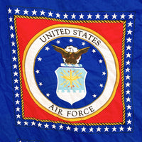 品番0266　United States Air Force　アメリカ空軍　布　タペストリー　ディスプレイ　インテリア　ヴィンテージ