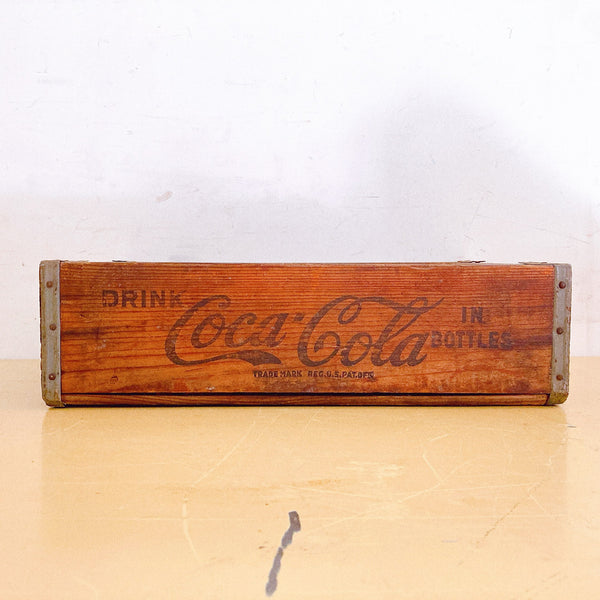 品番0837-3　ボトルクレート　木箱　Coca-Cola　コカ・コーラ　ボトルケース　ウッドコンテナ　ヴィンテージ 011