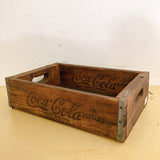 品番0837-3　ボトルクレート　木箱　Coca-Cola　コカ・コーラ　ボトルケース　ウッドコンテナ　ヴィンテージ　千葉店