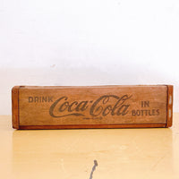 品番0837-4　ボトルクレート　木箱　Coca-Cola　コカ・コーラ　ボトルケース　ウッドコンテナ　ヴィンテージ　埼玉店