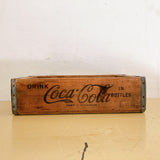 品番0837-5　ボトルクレート　木箱　Coca-Cola　コカ・コーラ　ボトルケース　ウッドコンテナ　ヴィンテージ　埼玉店