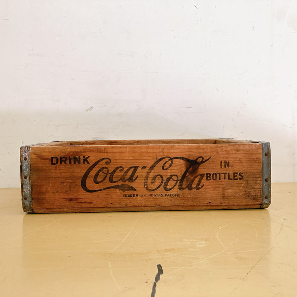 品番0837-5　ボトルクレート　木箱　Coca-Cola　コカ・コーラ　ボトルケース　ウッドコンテナ　ヴィンテージ 012