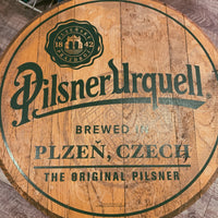 品番1672　リメイクテーブル　Pilsner Urquell　BALLAST POINT　ピルスナーウルケル　バラストポイント　ヴィンテージ　千葉店