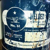品番2006　オイル缶　オイルタンク　EAGLE　WELDED STEEL SUPPLY CAN　ディスプレイ　ヴィンテージ　金沢店