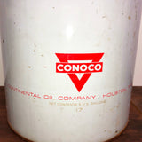 品番1047-2　オイル缶　CONTINENTAL OIL COMPANY　CONOCO　ガソリン缶　ディスプレイ　ヴィンテージ