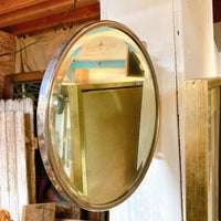 品番0210　シザーアームミラー　ウォールミラー　鏡　壁付けミラー　インダストリアル　アンティーク　ヴィンテージ