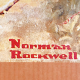 品番1360　ポスター　Norman Rockwell　ノーマン・ロックウェル　Coca-Cola　コカ・コーラ　額装　インテリア　ヴィンテージ
