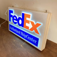 品番1049　サインライト　Fedex　フェデックス　ウォールサイン　看板　ディスプレイ　ヴィンテージ