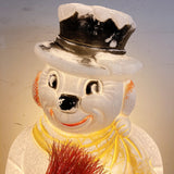 品番1490　スノーマン　ポロロン　クリスマス イルミネーション　雪だるま　ライトスタンド　インテリア　ヴィンテージ