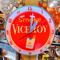 品番0532　アドバタイジングクロック　VICEROY　ヴァイスロイ　たばこ　時計　ウォールクロック　ヴィンテージ　金沢店