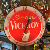 品番0532　アドバタイジングクロック　VICEROY　ヴァイスロイ　たばこ　時計　ウォールクロック　ヴィンテージ　金沢店