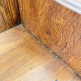品番4047　チャーチベンチ　教会　1900年代　ウッドベンチ　3〜4人掛け　木製　アンティーク　家具　金沢店