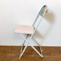 品番4054-1　フォールディングチェア　Doris T.　折りたたみ椅子　グリーン　スチール製　ヴィンテージ　埼玉店