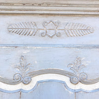 品番4436　フレンチキャビネット　ホワイト　収納　1800年頃　タンス　家具　アンティーク