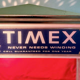 品番0066　ショーケース　TIMEX　タイメックス　飾り棚　収納　アンティーク　ヴィンテージ
