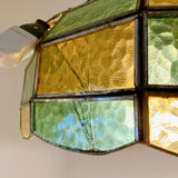 品番1612　ペンダントライト　カラフル　ステンドグラス　天井照明　吊り下げ照明　アンティーク　ヴィンテージ