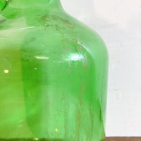 品番1850　グリーン ガラスボトル　4L　ガラス瓶　フラワーベース　花瓶　インテリア　ヴィンテージ