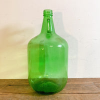 品番1850　グリーン ガラスボトル　4L　ガラス瓶　フラワーベース　花瓶　インテリア　ヴィンテージ