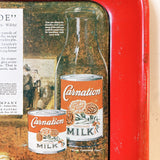 品番0877-2　トレイ　90's　CARNATION MILK　カーネーションミルク　ビッグパレード　角型　ヴィンテージ　千葉店