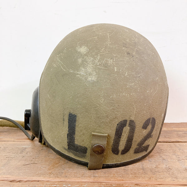 品番0044 米軍 戦車クルーヘルメット ベトナム戦 CVCヘルメット 