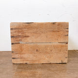 品番3304-1　木箱　CANNED BAMBOO SPROUT　ウッドクレート　運搬箱　収納　ウッドボックス　ヴィンテージ　金沢店