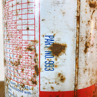 品番1980　オイル缶　VALVOLINE　バルボリン　ガソリン携行缶　インテリア　ディスプレイ　ヴィンテージ　金沢店