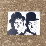 品番0028　パブミラー　Laurel & Hardy　ローレル＆ハーディ　壁掛　インテリア　ディスプレイ　ヴィンテージ