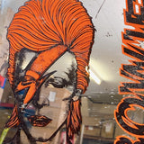 品番0035　パブミラー　David Bowie　デヴィッド・ボウイ　壁掛　インテリア　ディスプレイ　ヴィンテージ　金沢店