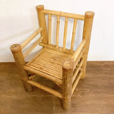 品番0149　バンブーチェア　アームチェア　竹製　ウッドチェア　椅子　ディスプレイ　アンティーク　ヴィンテージ　金沢店