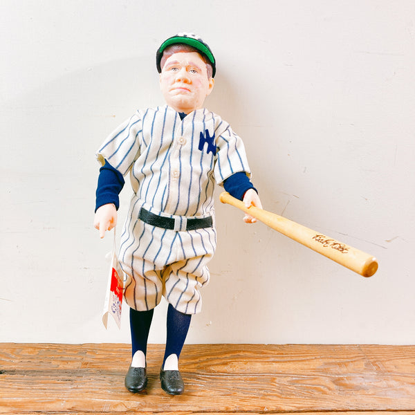 品番1492　Baseball Doll　フィギュア　MLB New York Yankees　ニューヨークヤンキース　85's　Babe Ruth　ベーブ・ルース　金沢店