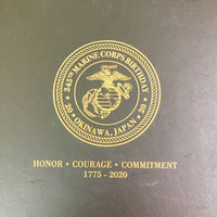 品番0242　米軍　海兵隊　2020年 245th MARINE CORPS BIRTHDAY　生誕245年　記念品　タペストリー　USMC　未使用　千葉店